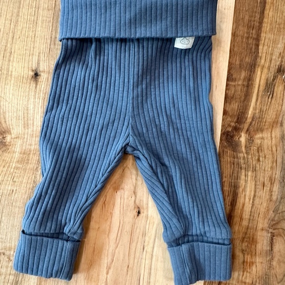 NEW H&M Blue Adjustable Ribbed Set - Picture 4 of 4